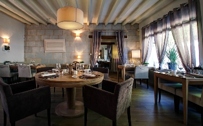 Salle principale restaurant aubergade